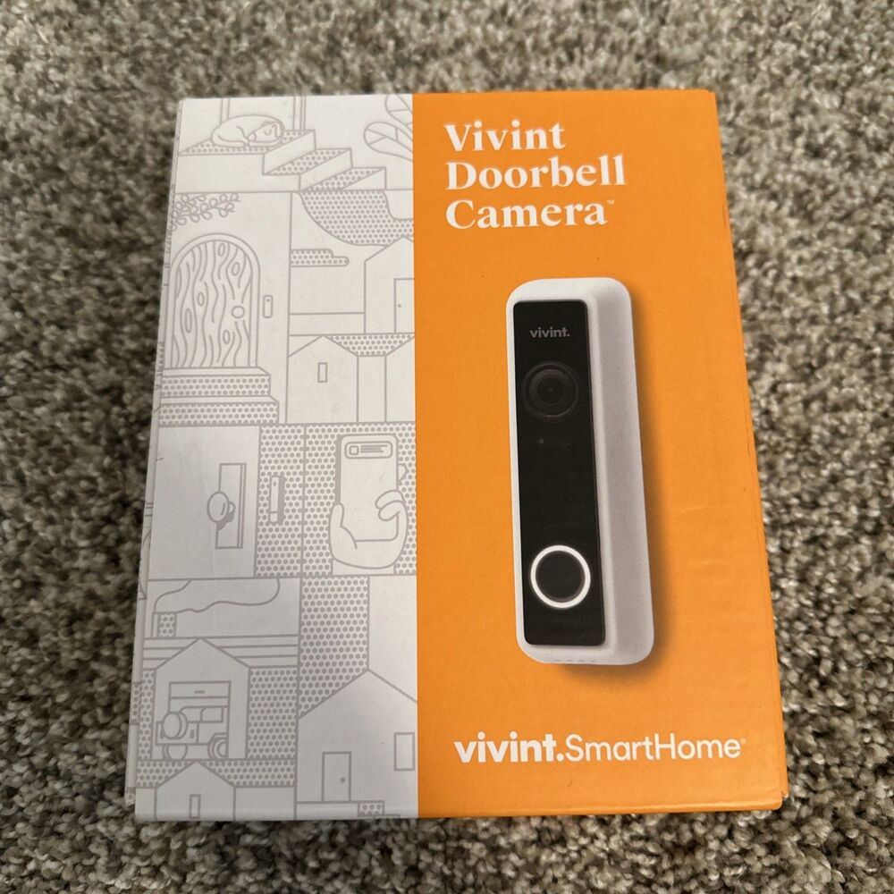 Vivint Doorbell Camera Pro Gen 1 VS-DBC300-WHT White Brand New Open Box